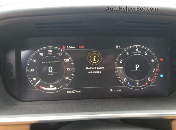 SALGV2RE2JA503284 2018 LAND ROVER RANGE Черный 