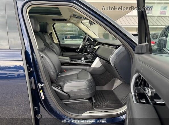 SALK1BE72PA033490 2023 LAND ROVER RANGE ROVER Синий Вид салона спереди