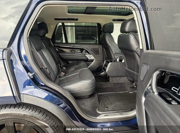 SALK1BE72PA033490 2023 LAND ROVER RANGE ROVER Синий Вид задних сидений