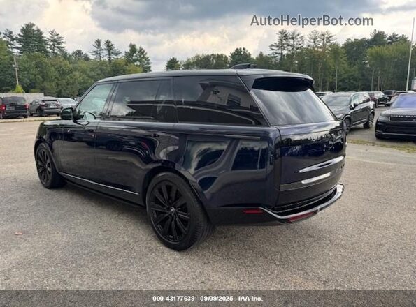 SALK1BE72PA033490 2023 LAND ROVER RANGE ROVER Синий Задняя левая четверть
