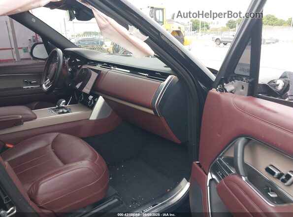 SALKP9E76PA016439 2023 LAND ROVER RANGE ROVER Черный Вид салона спереди