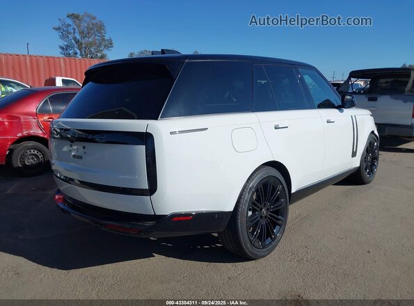SALKP9FU3SA296916 2025 LAND ROVER RANGE ROVER Белый Задняя правая четверть