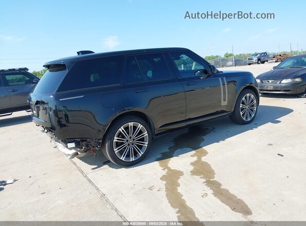 SALKP9FU7SA276636 2025 LAND ROVER RANGE ROVER Черный Задняя правая четверть