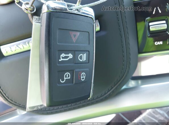 SALKP9FU7SA276636 2025 LAND ROVER RANGE ROVER Черный Вид панели приборов
