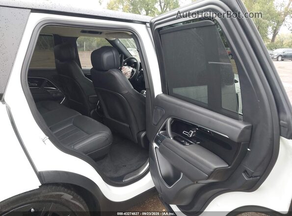 SALKP9FU8NA002835 2022 LAND ROVER NEW RANGE ROVER White Widok naklejki z numerem VIN
