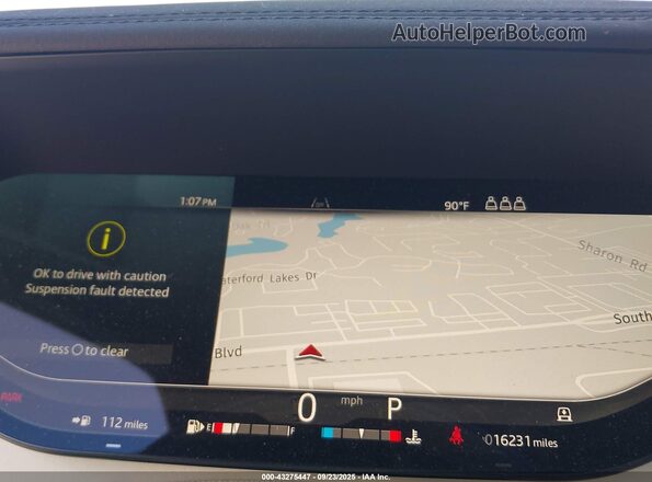 SALKP9FU8SA279318 2025 LAND ROVER RANGE ROVER White Vista de los asientos traseros