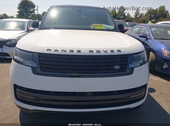 SALKP9FU8SA279318 2025 LAND ROVER RANGE ROVER White Vista del cuadro de instrumentos