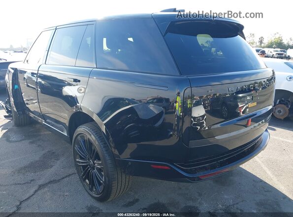 SALKPBE94SA306891 2025 LAND ROVER RANGE ROVER Black Trasero izquierdo
