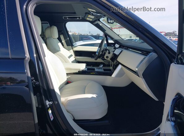 SALKPBE94SA306891 2025 LAND ROVER RANGE ROVER Black Vista interior delantera