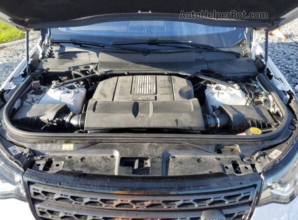 SALRG2RV0L2428584 2020 LAND ROVER DISCOVERY White ძრავის განყოფილების ხედი