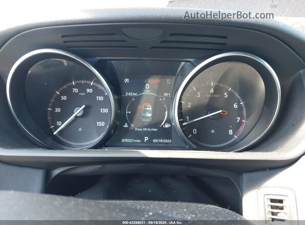 SALRG2RV9L2421973 2020 LAND ROVER DISCOVERY Black უკანა სავარძლების ხედი