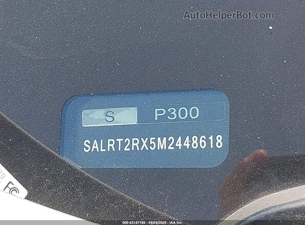 SALRT2RX5M2448618 2021 LAND ROVER DISCOVERY Gray 