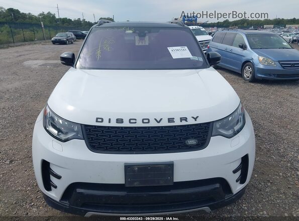 SALRU2RV3L2425820 2020 LAND ROVER DISCOVERY White Widok zestawu wskaźników