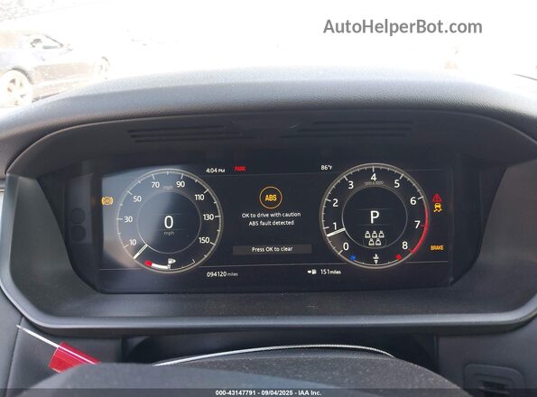 SALRU2RV9L2427409 2020 LAND ROVER DISCOVERY Gray Հետևի նստատեղերի տեսք