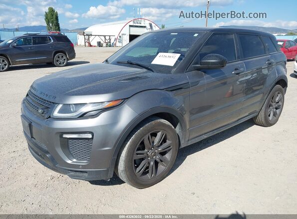 SALVC2RX4JH278372 2018 LAND ROVER RANGE ROVER EVOQUE Gray Առջևի ձախ երեք քառորդ տեսարան