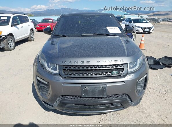 SALVC2RX4JH278372 2018 LAND ROVER RANGE ROVER EVOQUE Gray Սարքավորումների վահանակի տեսք