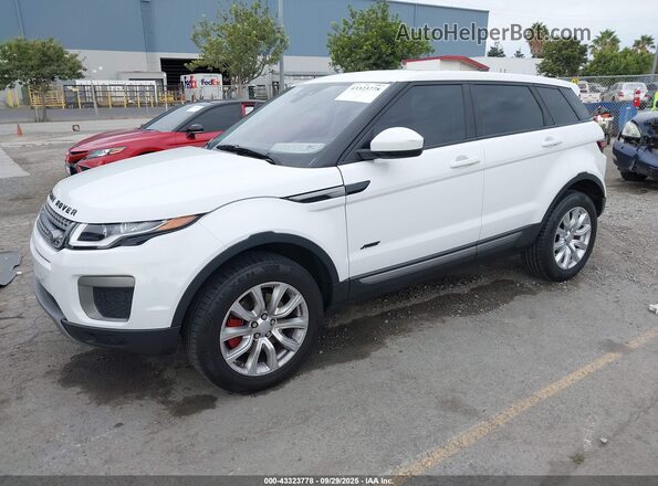 SALVP2BG9HH192208 2017 LAND ROVER RANGE ROVER EVOQUE White Առջևի ձախ երեք քառորդ տեսարան