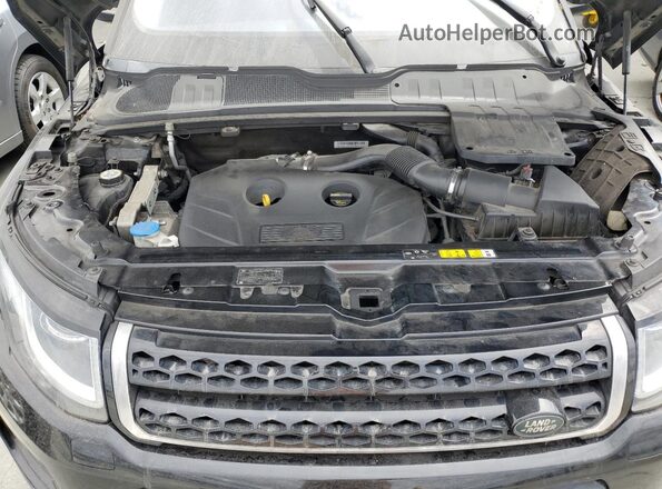 SALVP2BGXHH236930 2017 LAND ROVER RANGE Black ძრავის განყოფილების ხედი