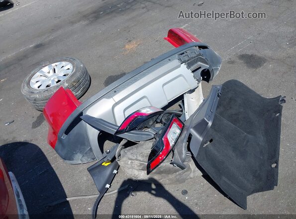 SALVP2RX2JH314760 2018 LAND ROVER RANGE ROVER EVOQUE Red Vista del cuadro de instrumentos