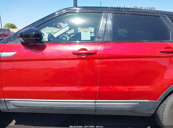 SALVP2RX2JH314760 2018 LAND ROVER RANGE ROVER EVOQUE Red 