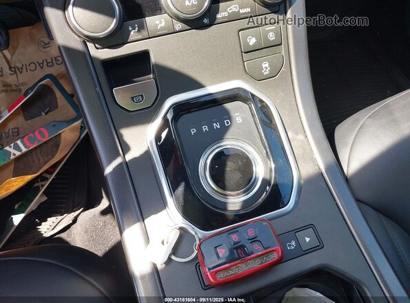 SALVP2RX2JH314760 2018 LAND ROVER RANGE ROVER EVOQUE Red Vista del salpicadero