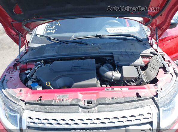 SALVP2RX2JH314760 2018 LAND ROVER RANGE ROVER EVOQUE Red Vista trasera