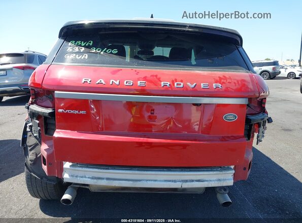 SALVP2RX2JH314760 2018 LAND ROVER RANGE ROVER EVOQUE Red 