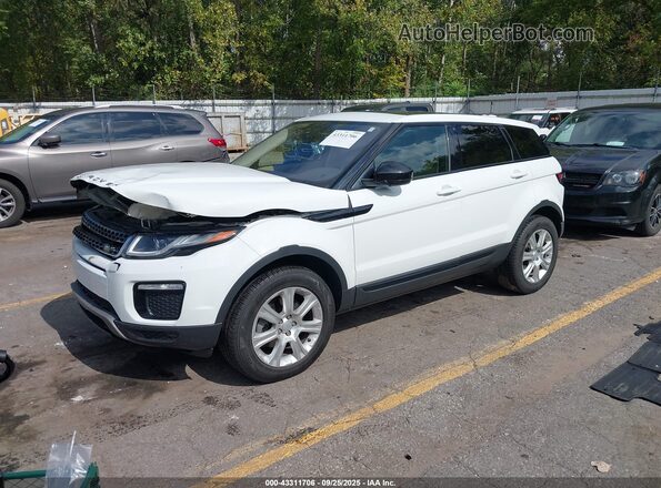 SALVP2RX7JH274353 2018 LAND ROVER RANGE ROVER EVOQUE White Передня ліва чверть