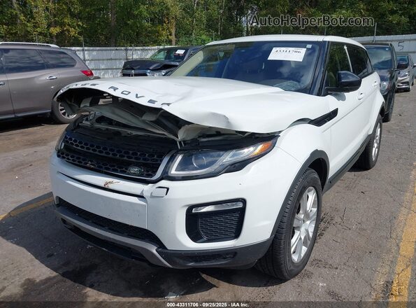 SALVP2RX7JH274353 2018 LAND ROVER RANGE ROVER EVOQUE White Вид спереду