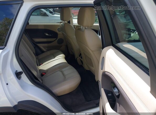 SALVP2RX7JH274353 2018 LAND ROVER RANGE ROVER EVOQUE White Вид наклейки з VIN-кодом