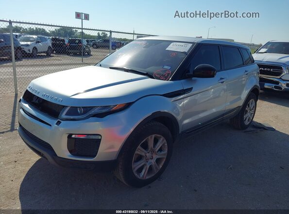 SALVP2RX8JH322586 2018 LAND ROVER RANGE ROVER EVOQUE Gray Առջևի ձախ երեք քառորդ տեսարան