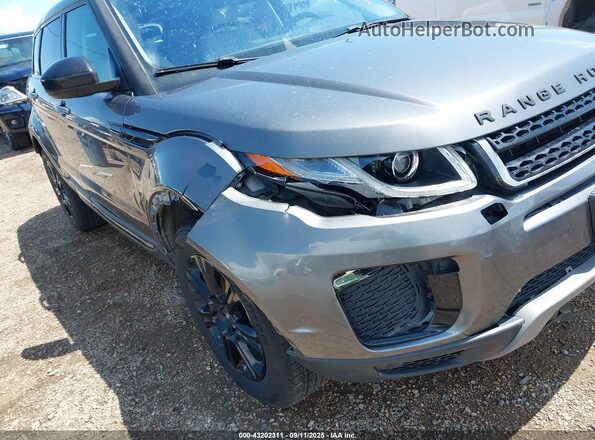 SALVP2RXXKH329136 2019 LAND ROVER RANGE ROVER EVOQUE Gray Widok z przodu