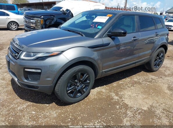 SALVP2RXXKH329136 2019 LAND ROVER RANGE ROVER EVOQUE Gray Przód lewy
