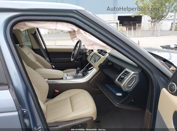 SALWG2SU1MA768628 2021 LAND ROVER RANGE ROVER SPORT Blue Вид салону спереду