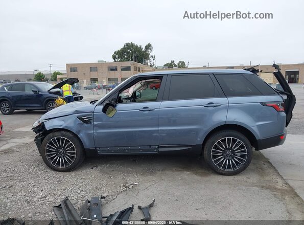 SALWG2SU1MA768628 2021 LAND ROVER RANGE ROVER SPORT Blue Панорамний вид салону 360°