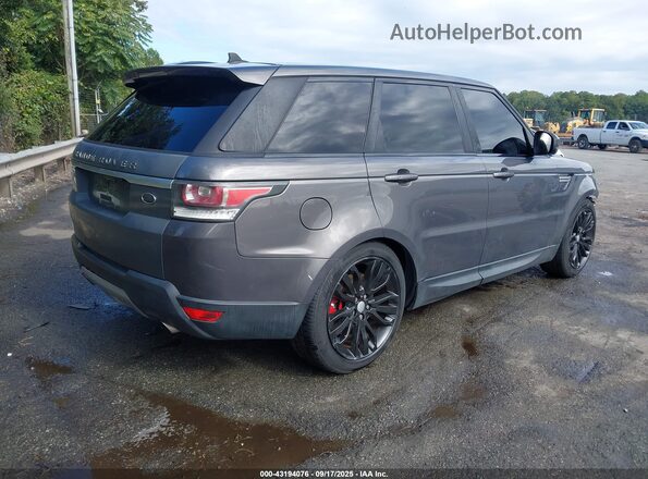SALWR2EF4GA577443 2016 LAND ROVER RANGE ROVER SPORT Gray Trasero derecho