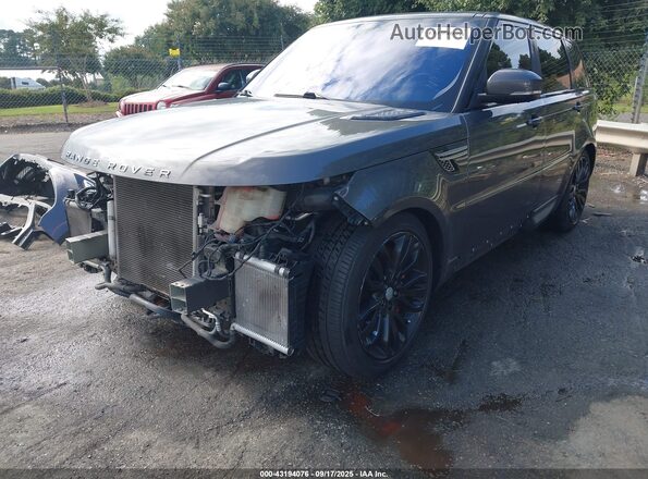 SALWR2EF4GA577443 2016 LAND ROVER RANGE ROVER SPORT Gray Vista tres cuartos delantera izquierda