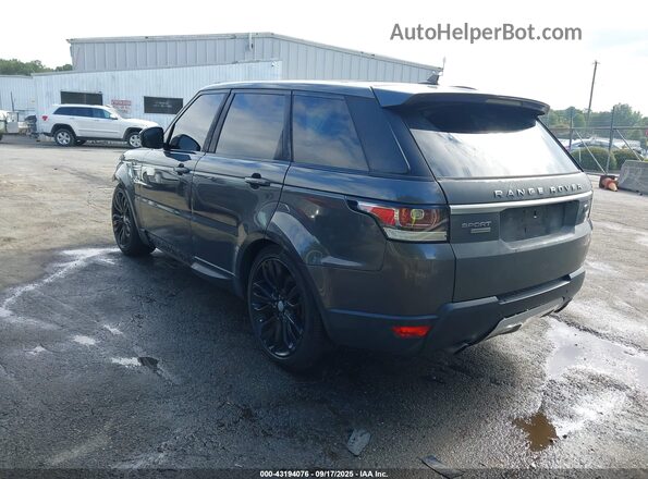SALWR2EF4GA577443 2016 LAND ROVER RANGE ROVER SPORT Gray Trasero izquierdo