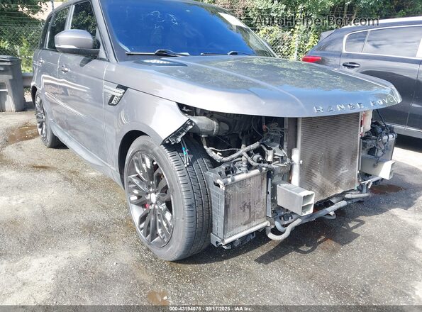 SALWR2EF4GA577443 2016 LAND ROVER RANGE ROVER SPORT Gray 