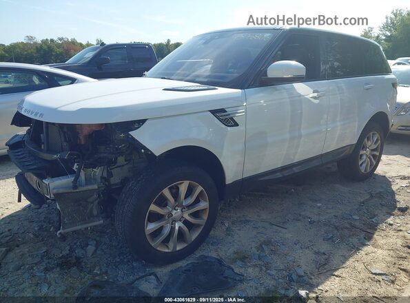 SALWR2FV6HA178234 2017 LAND ROVER RANGE ROVER SPORT White წინა მარცხენა ხედი სამი მეოთხედიდან