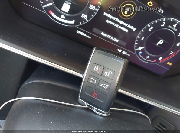 SALWR2RE1KA818692 2019 LAND ROVER RANGE ROVER SPORT Black Dashboard view