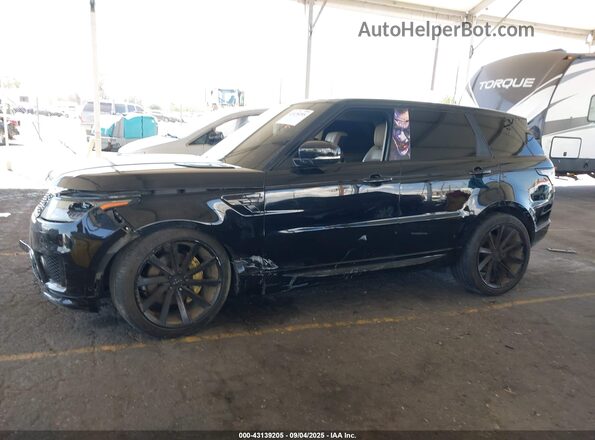 SALWR2RV1JA809621 2018 LAND ROVER RANGE ROVER SPORT Black სალონის 360-გრადუსიანი ხედი