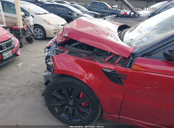 SALWR2SE4NA241574 2022 LAND ROVER RANGE ROVER SPORT Красный Вид спереди