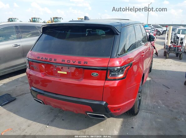 SALWR2SE4NA241574 2022 LAND ROVER RANGE ROVER SPORT Красный Задняя правая четверть