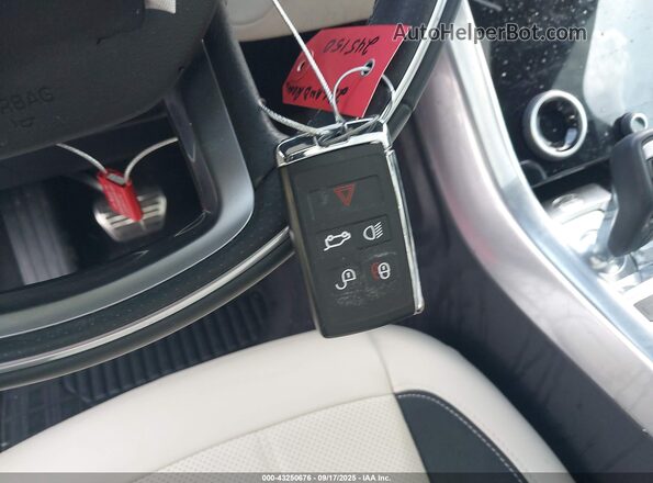 SALWR2SE4NA241574 2022 LAND ROVER RANGE ROVER SPORT Красный Вид панели приборов