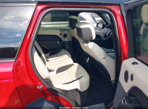 SALWR2SE4NA241574 2022 LAND ROVER RANGE ROVER SPORT Красный Вид наклейки с VIN-кодом