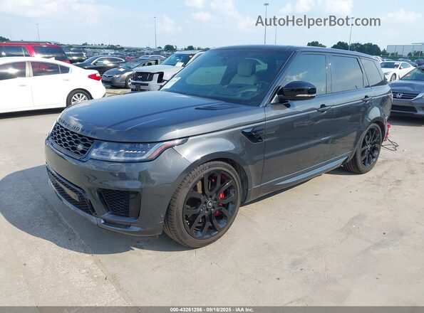 SALWR2SE9MA753667 2021 LAND ROVER RANGE ROVER SPORT Black Vista tres cuartos delantera izquierda