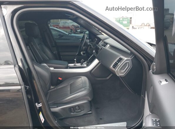 SALWR2SUXLA883771 2020 LAND ROVER RANGE ROVER SPORT Black Widok wnętrza z przodu