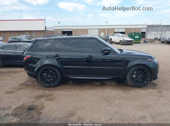 SALWR2SUXLA883771 2020 LAND ROVER RANGE ROVER SPORT Black Widok wnętrza z tyłu
