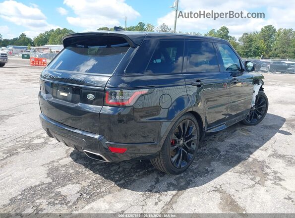 SALWS2RU6NA235664 2022 LAND ROVER RANGE ROVER SPORT Black Trasero derecho